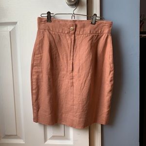 Linen mini skirts